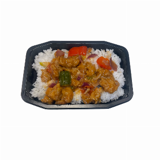 Steamed Rice with Sweet & Sour Pork - WINTER SPECIAL